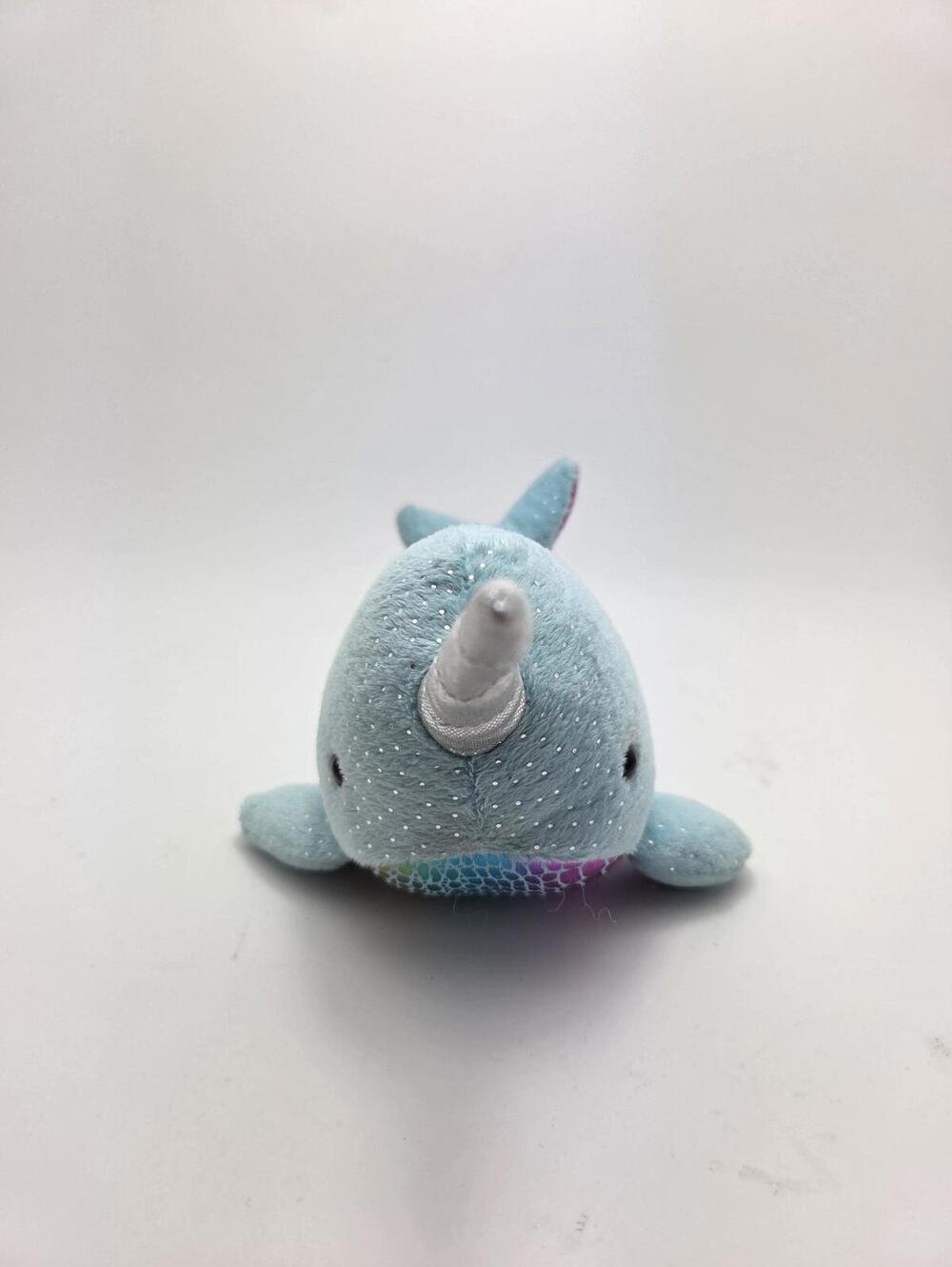 Aurora Blue Narwhal Plush New Without with Tag (6 inch)